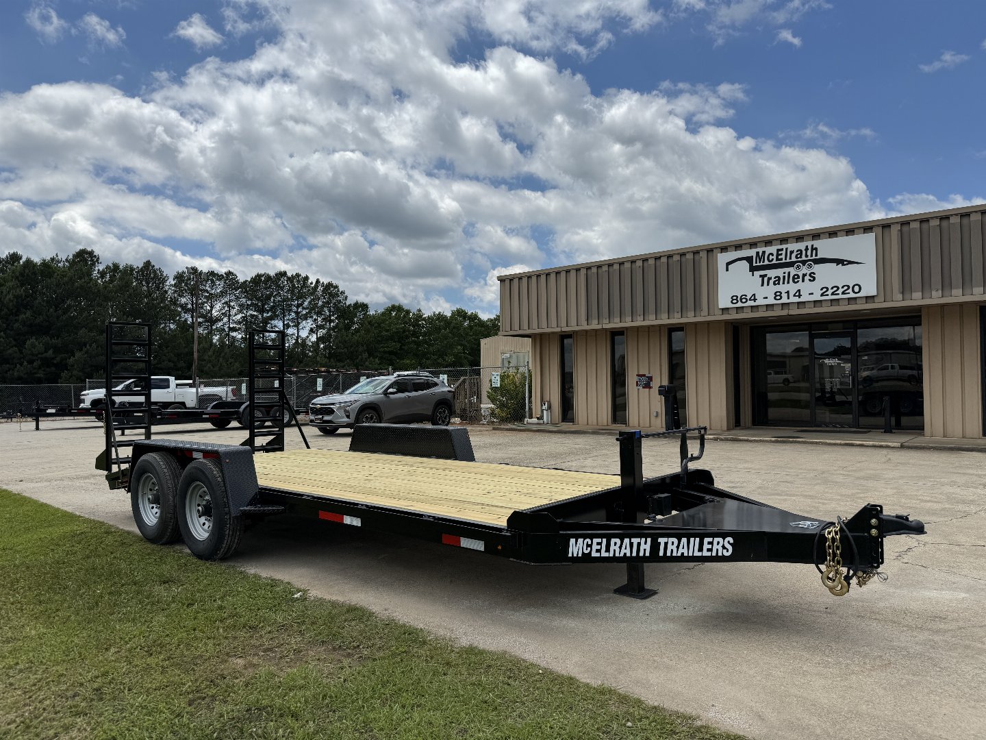 New 2024 MCELRATH TRAILERS 718BC7T Equipment Trailer