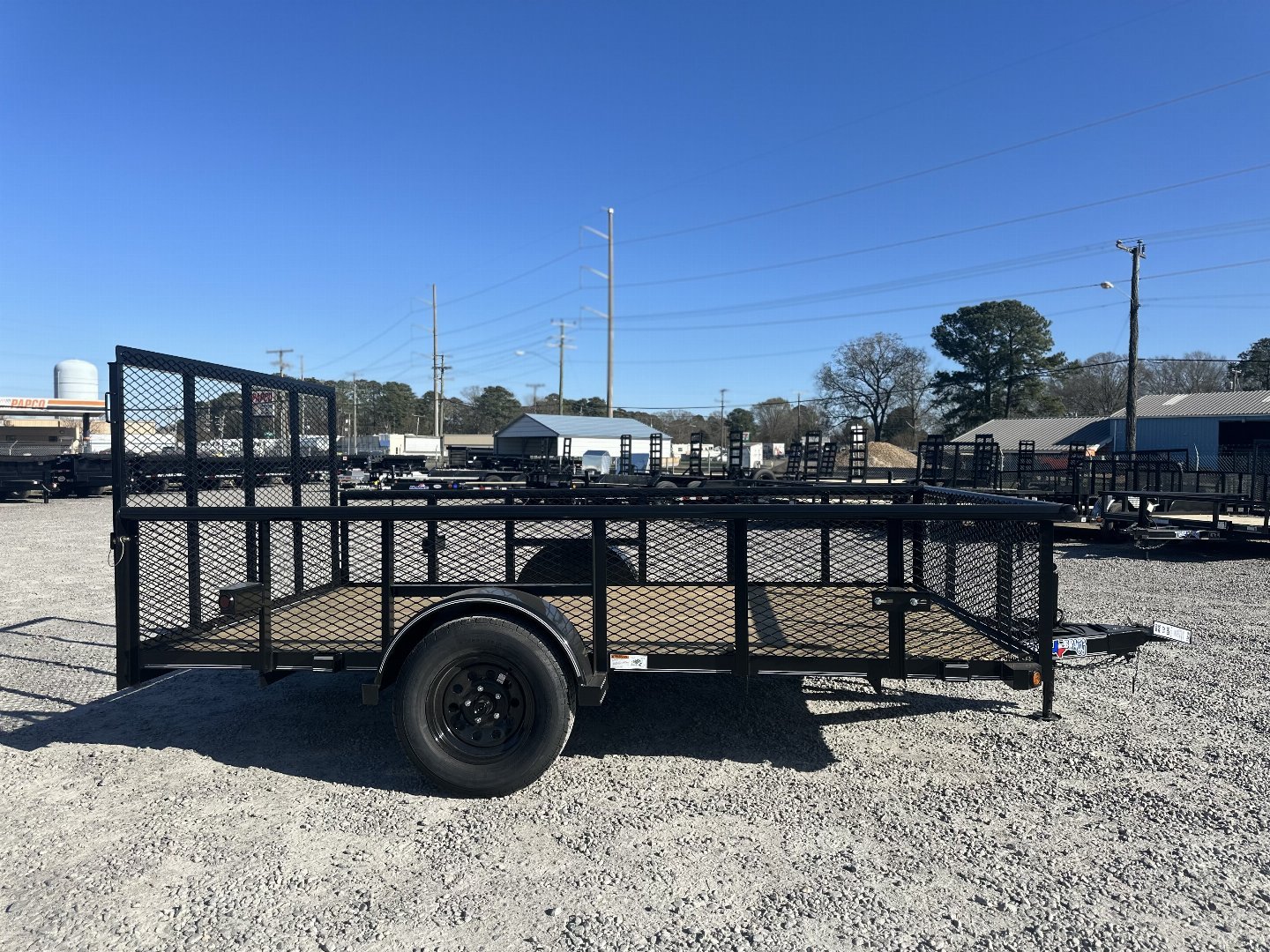 New 2024 TEXAS BRAGG TRAILERS 6x12P w/ 2ft Expanded Sides and Gate