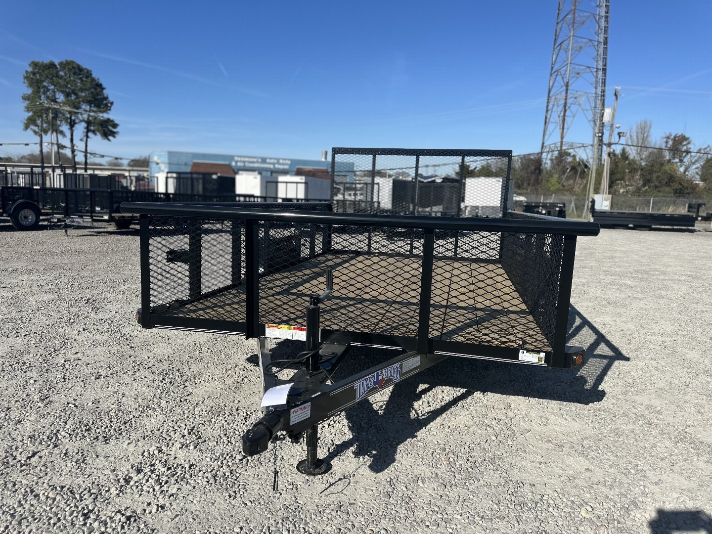 New 2024 TEXAS BRAGG TRAILERS 6x12P w/ 2ft Expanded Sides and Gate