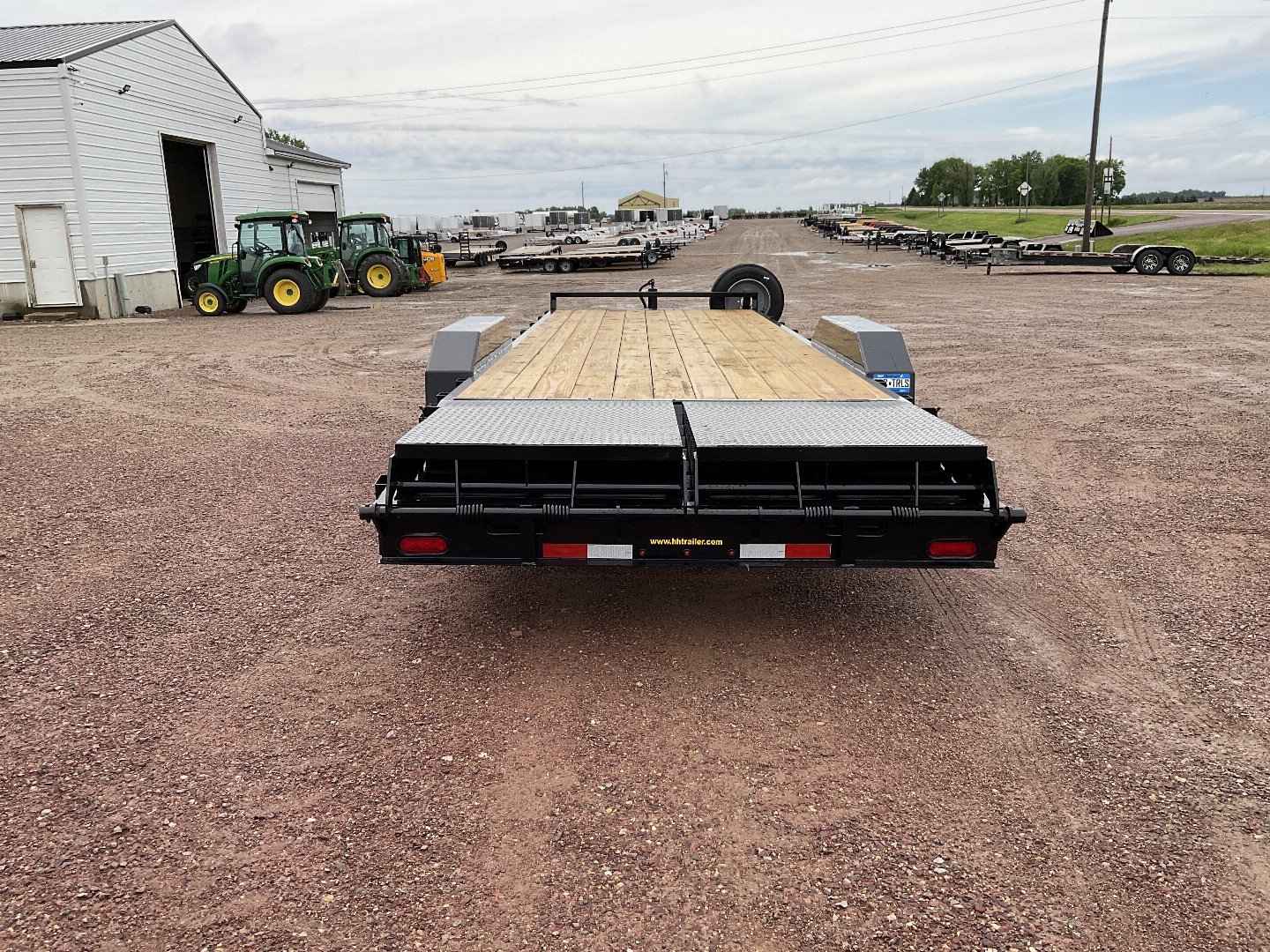 New 2024 H&H Trailers H8220+4ILSDR-160 Equipment Trailer