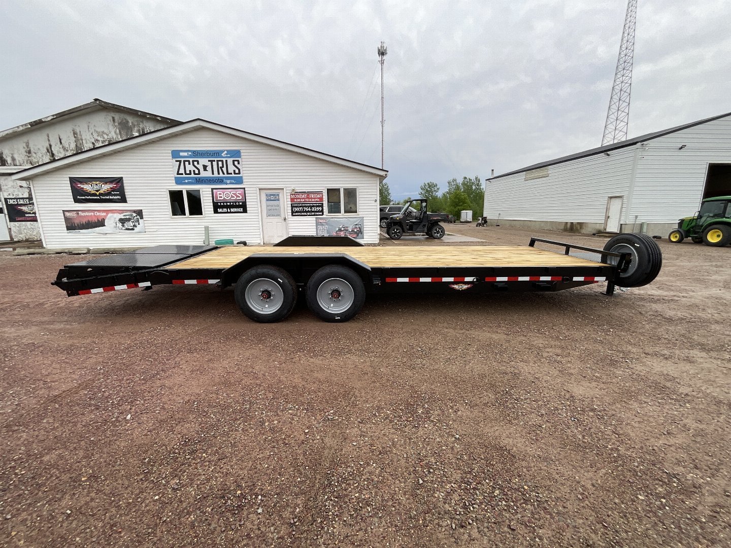 New 2024 H&H Trailers H8220+4ILSDR-160 Equipment Trailer