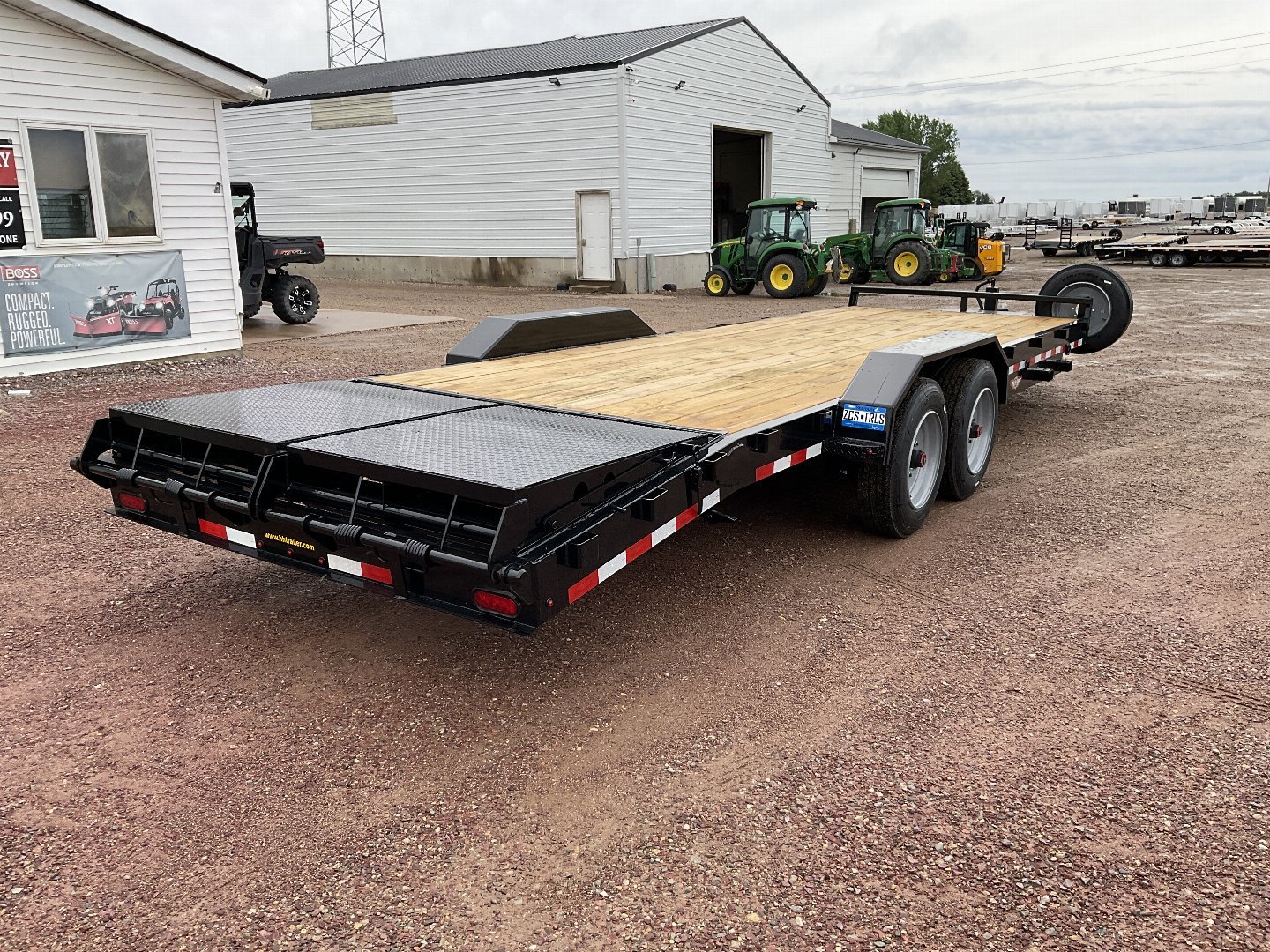 New 2024 H&H Trailers H8220+4ILSDR-160 Equipment Trailer