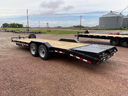 New 2024 H&H Trailers H8220+4ILSDR-160 Equipment Trailer