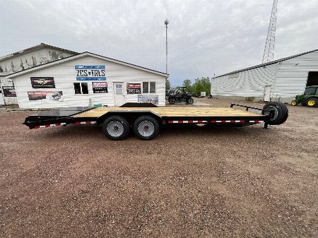 New 2024 H&H Trailers H8220+4ILSDR-160 Equipment Trailer