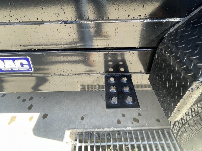 New 2024 SureTrac 6x12' Dump Trailer 9900 GVW * TELESCOPIC HOIST