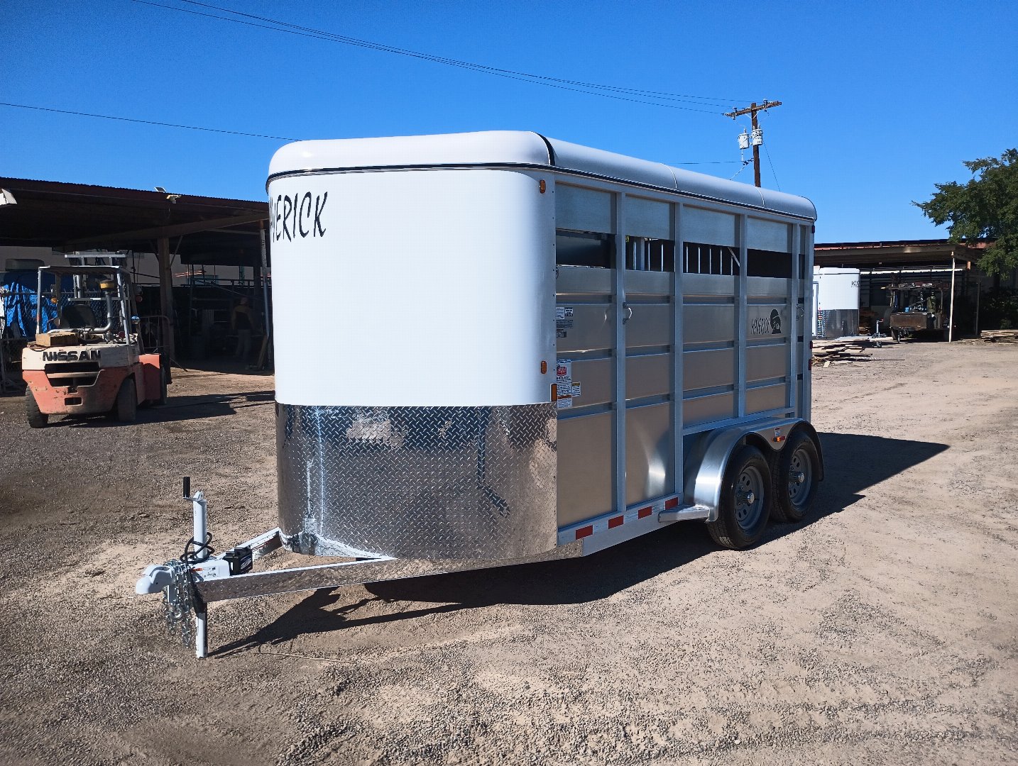 New 2024 Maverick Trailers MAVERICK 2H HIGH SIDE BP Horse Trailer