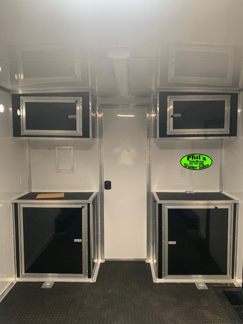 New 2024 8.5x32 Car / Racing Trailer BATHROOM PACKAGE CAR HAULER Robinson Texas