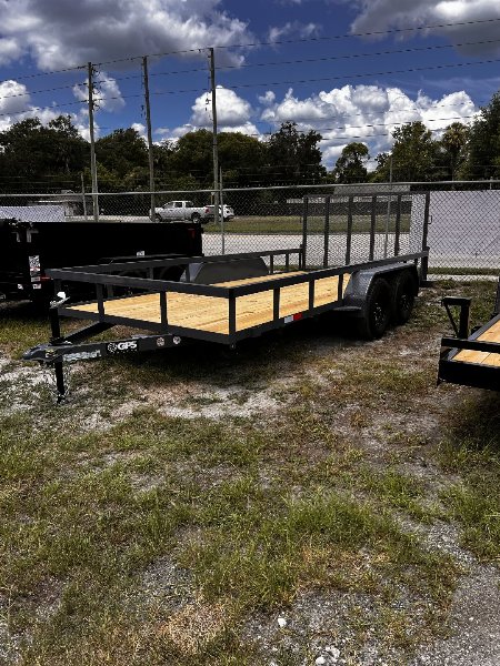 New 2025 GPS 82x16 UTILITY TRAILER 2 SIDES 2' SIDES Utility Trailer