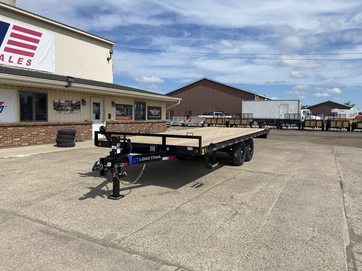 New 2024 LOAD TRAIL 102x20 14k Deckover Trailer | Wayland Michigan