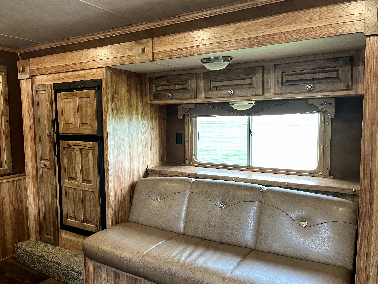 Used 2016 Featherlite Trailers 4H 16' LQ Horse Trailer Randolph Minnesota