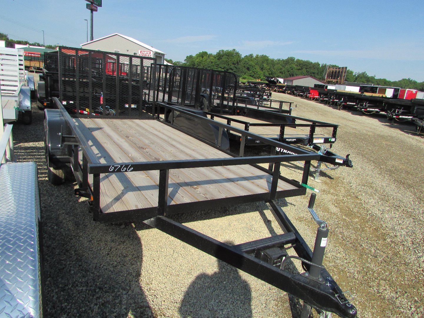 New 2024 CarryOn 6' X 14' RG LANDSCAPE UTILITY TRAILER Landscape