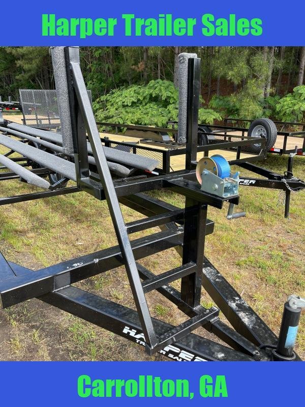 New 2024 24' HEAVY DUTY TRITOON TRAILER 7K WITH BRAKES Carrollton