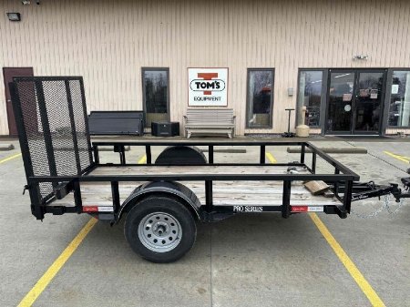 New 2026 Quality Trailers 5X10 Pro Series Single Axle Utility Trailer 2990# GVWR Utility Trailer