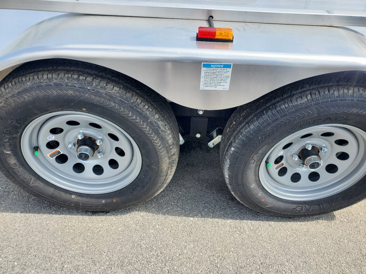 New 2023 RANCE ALUMINUM TRAILERS RRU6.5X20TA2 ATV Trailer Ephrata