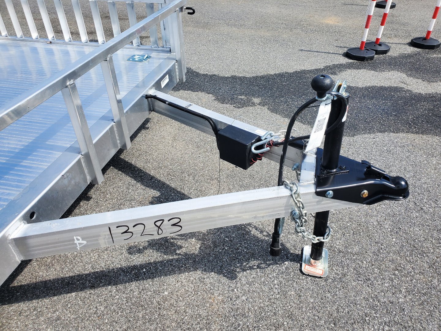 New 2023 RANCE ALUMINUM TRAILERS RRU6.5X20TA2 ATV Trailer Ephrata