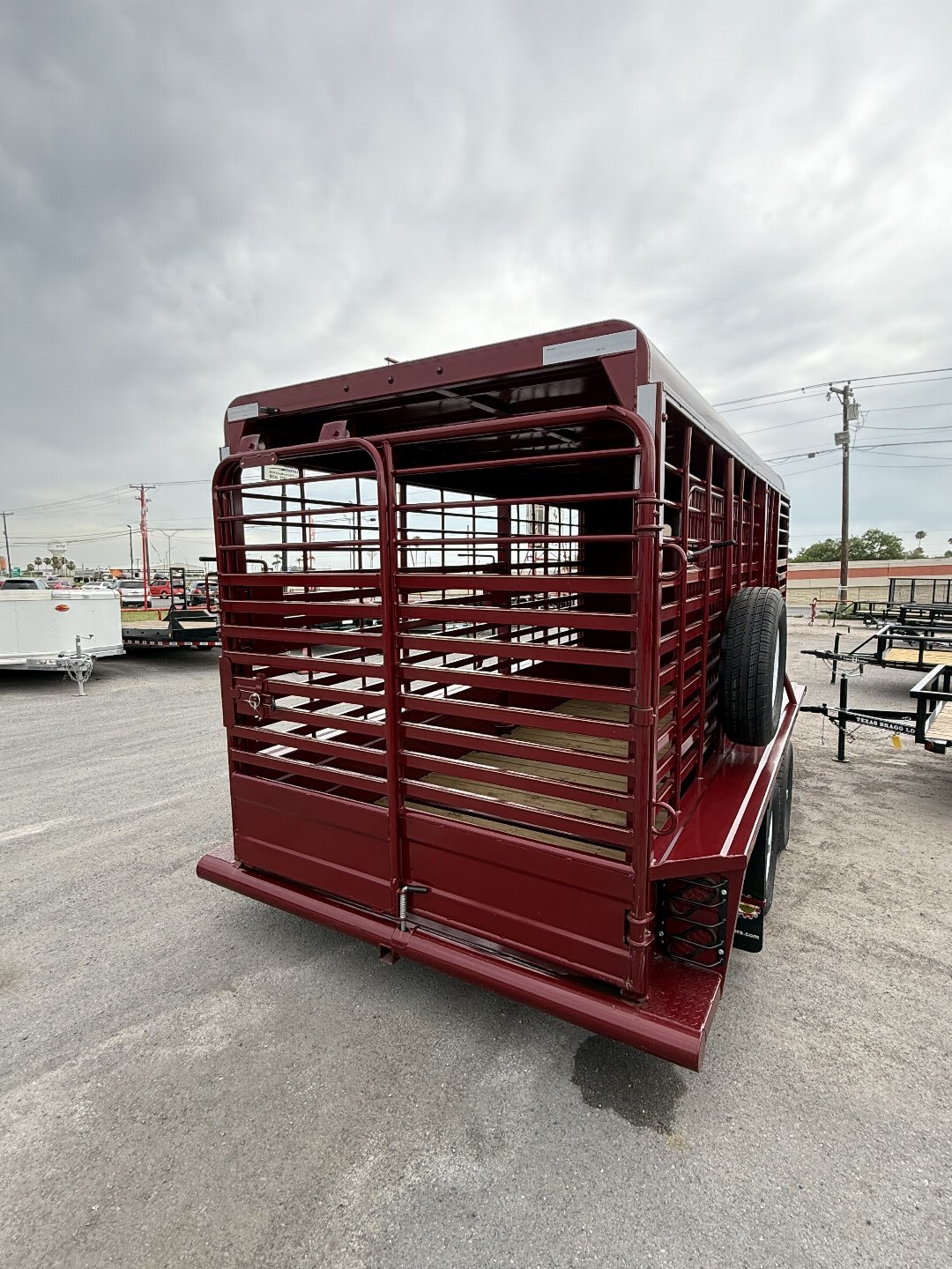 New 2025 GR Trailers 16FT LIVESTOCK Stock / Stock Combo Trailer