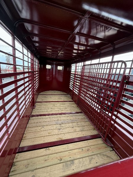 New 2025 GR Trailers 16FT LIVESTOCK Stock / Stock Combo Trailer