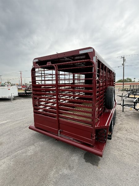 New 2025 GR Trailers 16FT LIVESTOCK Stock / Stock Combo Trailer
