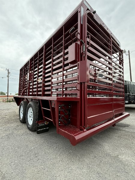 New 2025 GR Trailers 16FT LIVESTOCK Stock / Stock Combo Trailer