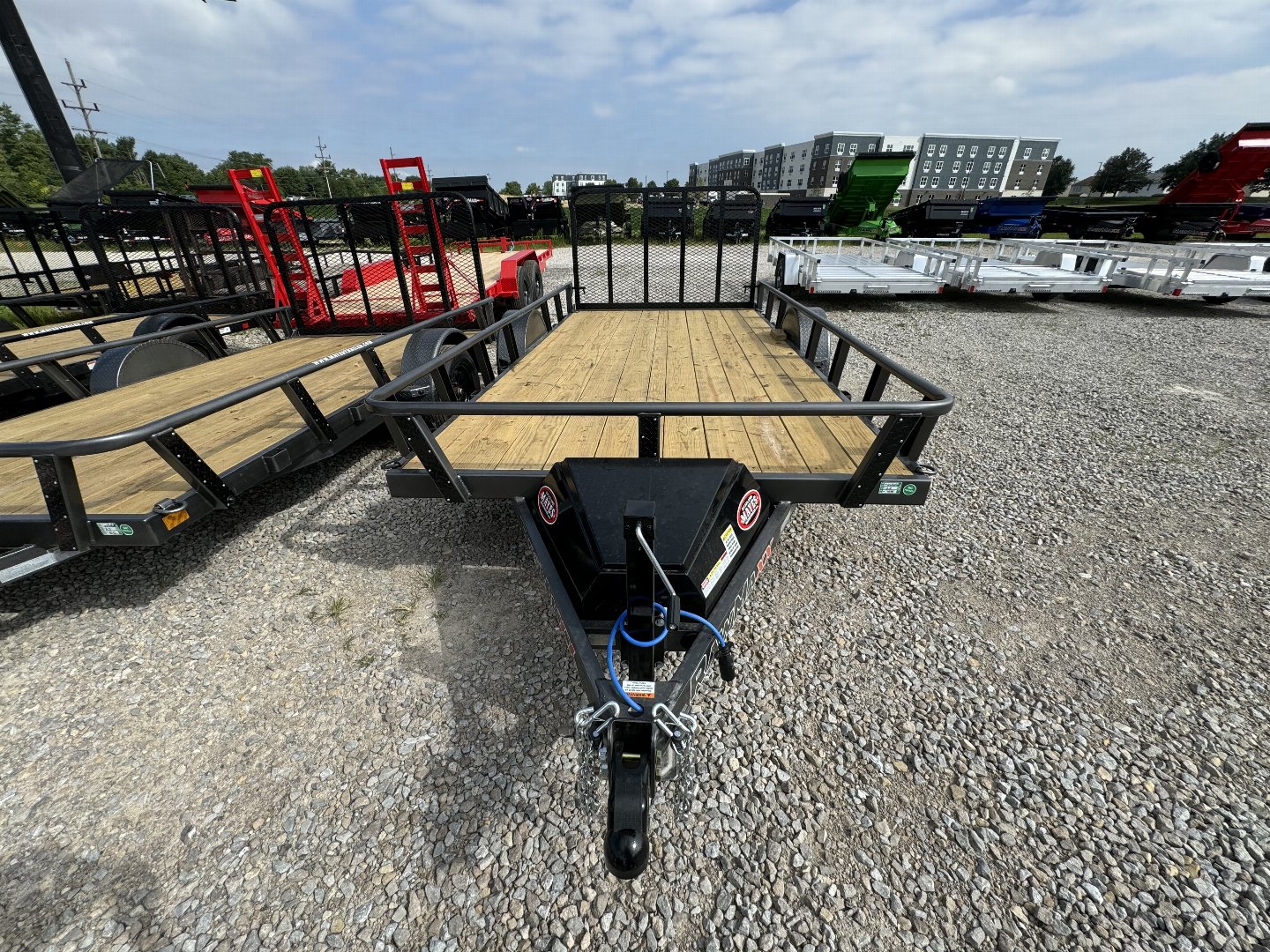 New 2024 RAWMAXX UTX1477BP3.5K Utility Trailer 77X14 SA (GVW3500