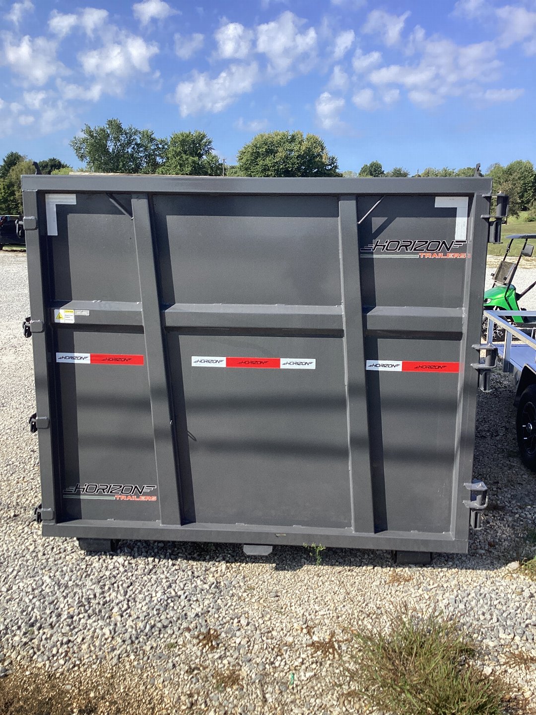 New Horizon Trailers HDZ 6' ROLL OFF BIN Dump Bin 20 YARD