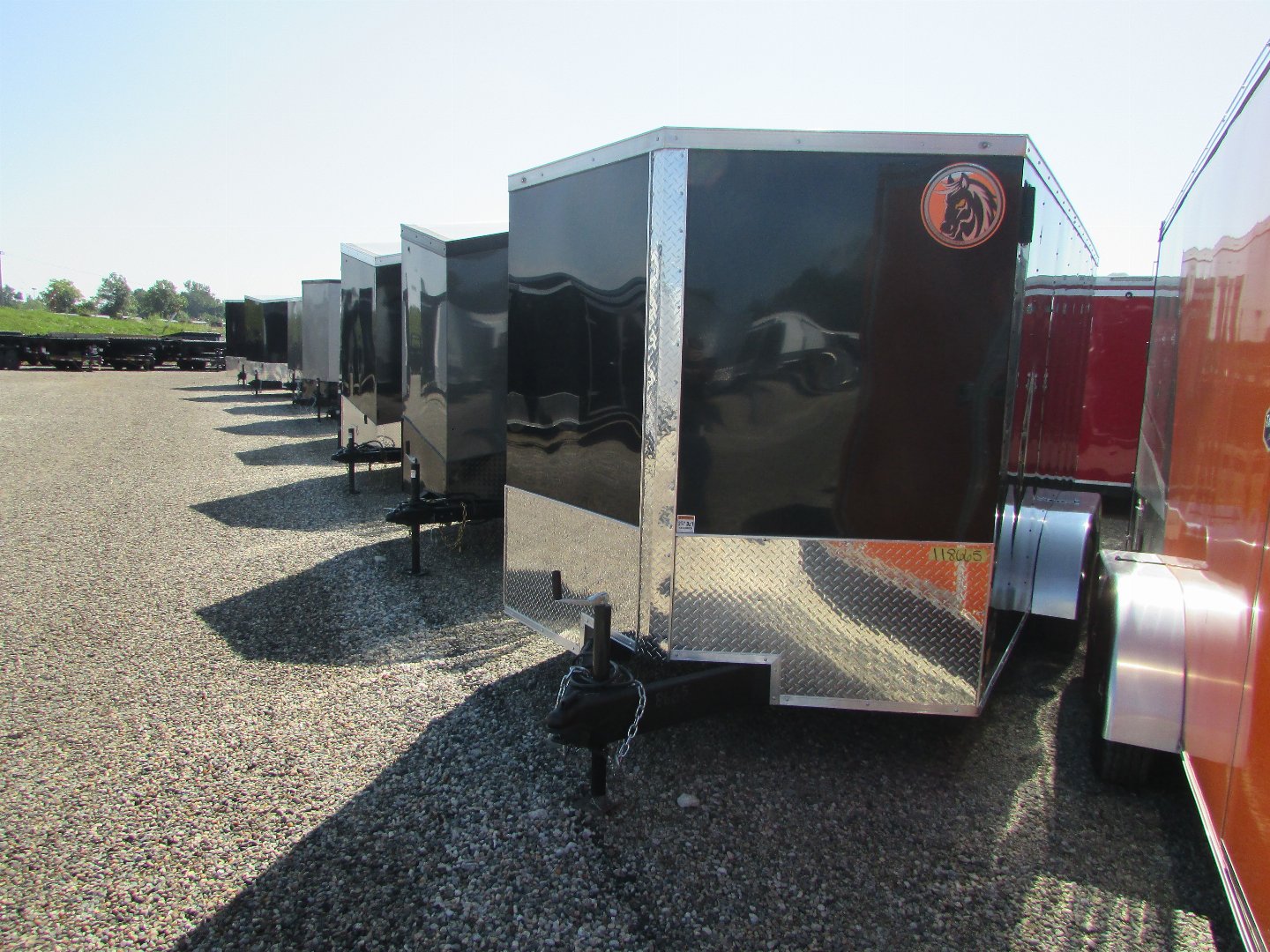 New 2025 Darkhorse Cargo 7' X 14' R ENCLOSED TRAILER Cargo / Enclosed