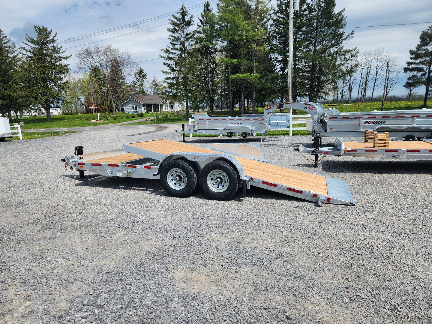 New 2025 TRIUMPH TRAILERS GHDGF2 Equipment Trailer Penn Yan New York