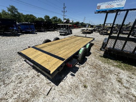 New 2025 AMO UT162 Car Hauler 82X16 TA DOVETAIL (GVW:7000) SLIDE IN RAMPS