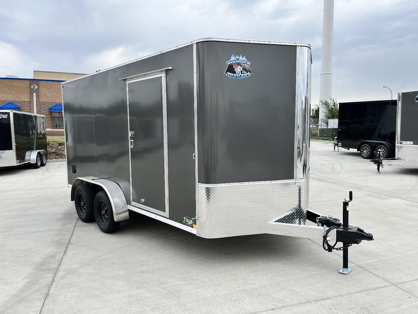 Used 2018 American Hauler Haulmark 610 charcoal Cargo / Enclosed