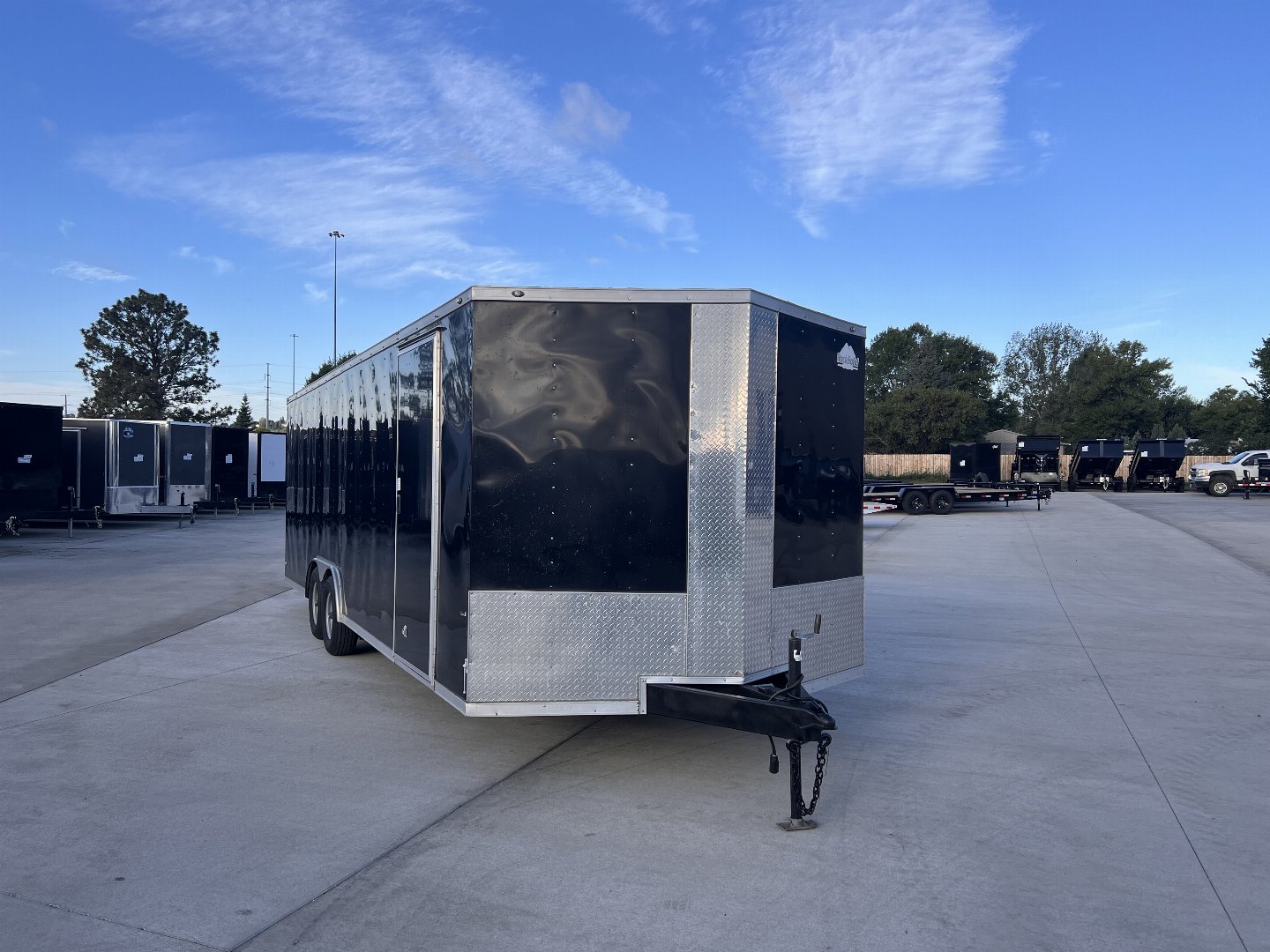 Used 2018 American Hauler Haulmark 610 charcoal Cargo / Enclosed