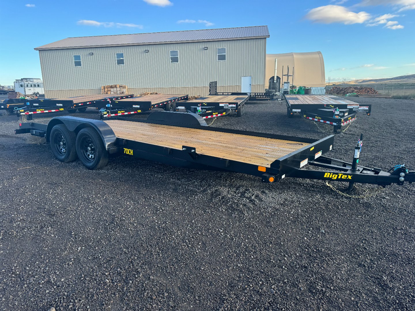 New 2025 BIG TEX TRAILERS 70CH20 Car Hauler Three Forks Montana