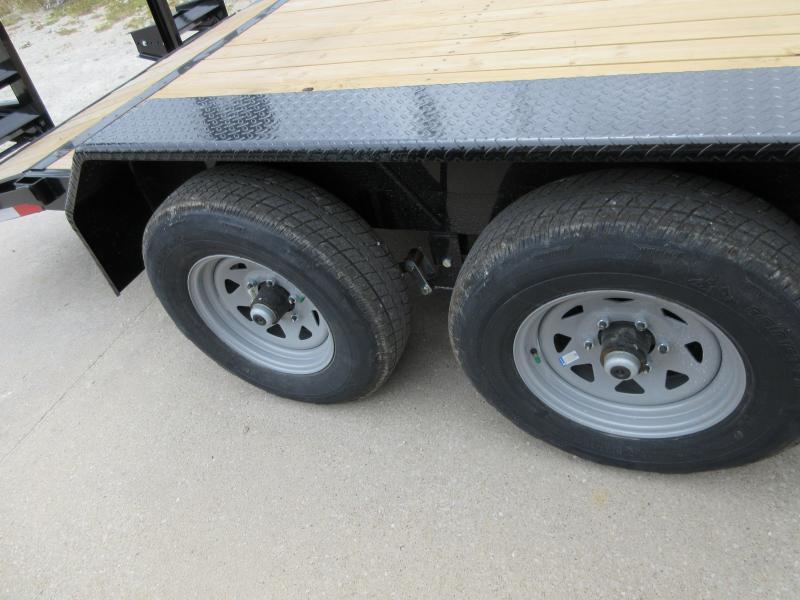 New SureTrac 7 x 18 (16+2) Equipment Trailer 10K Medina Ohio