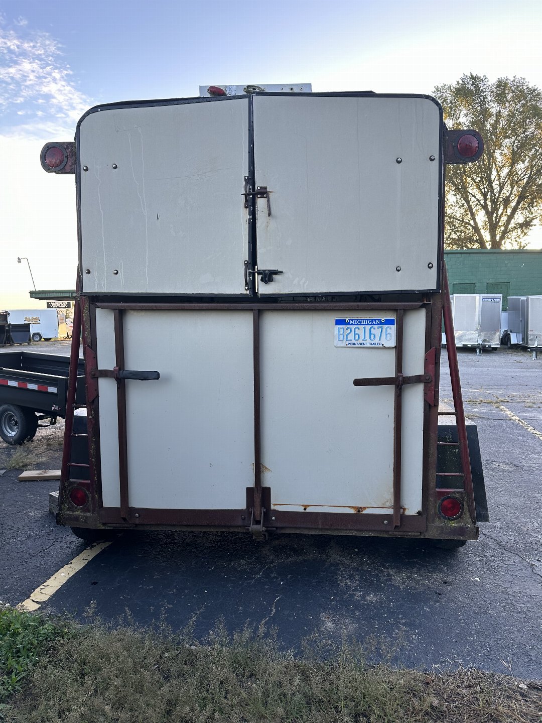 Used 1994 TUFF CAT HORSE / STOCK TRAILER