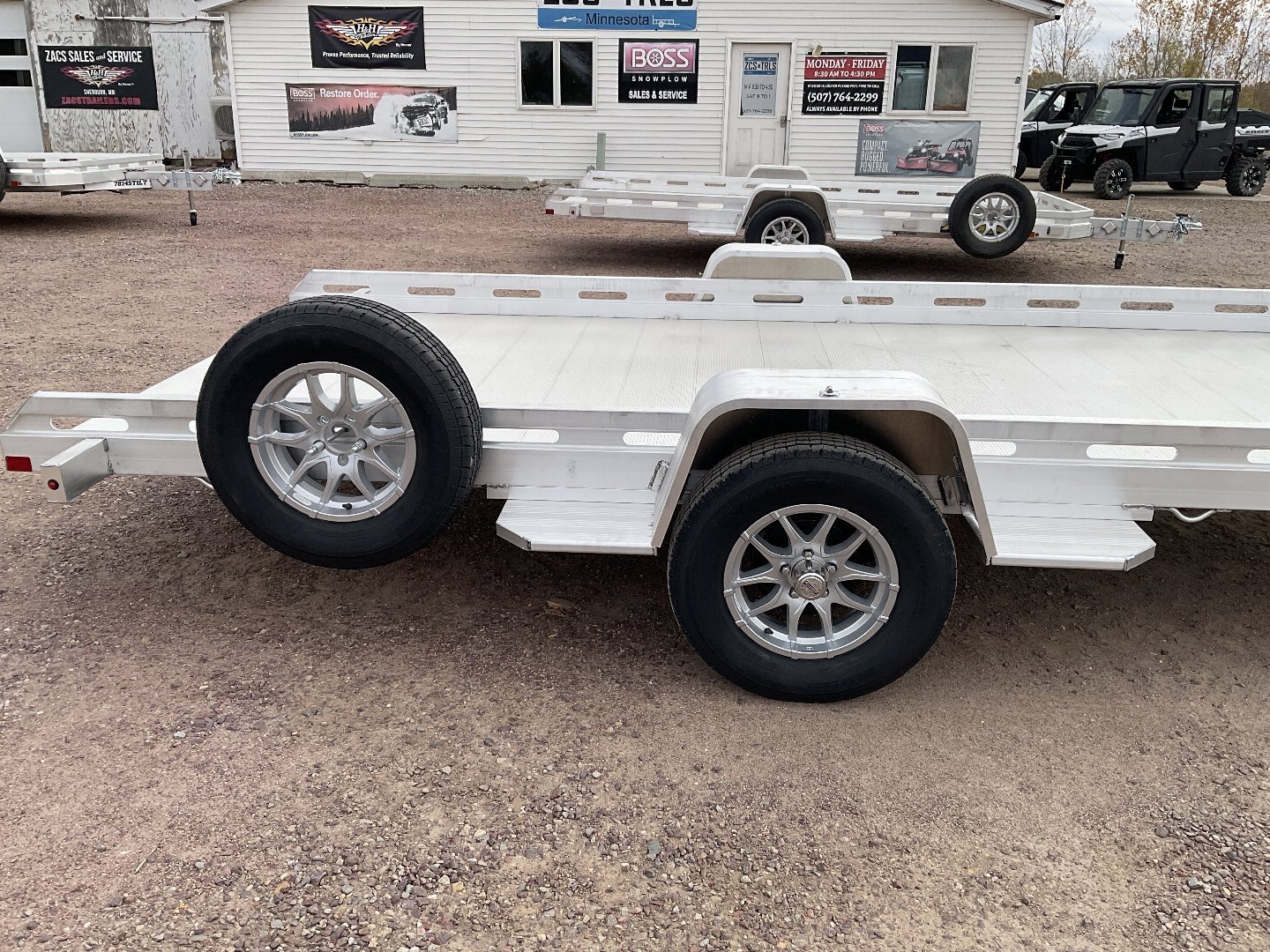New 2025 Aluma 7815TILT-S-EL Utility Trailer