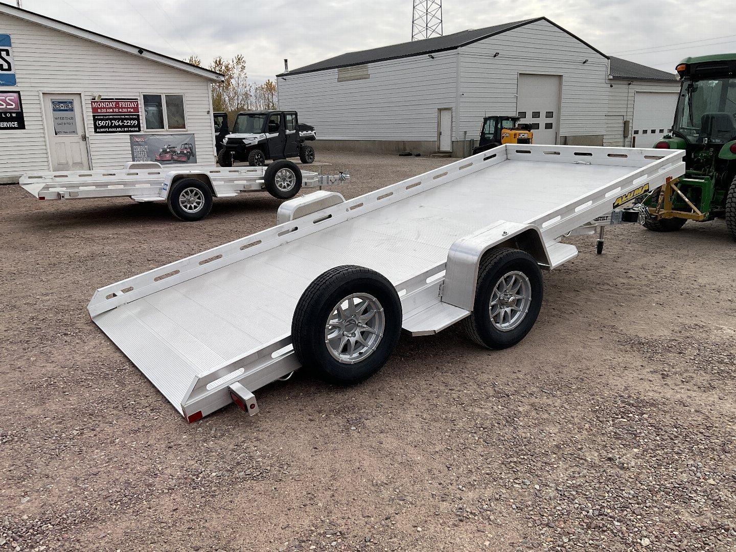 New 2025 Aluma 7815TILT-S-EL Utility Trailer
