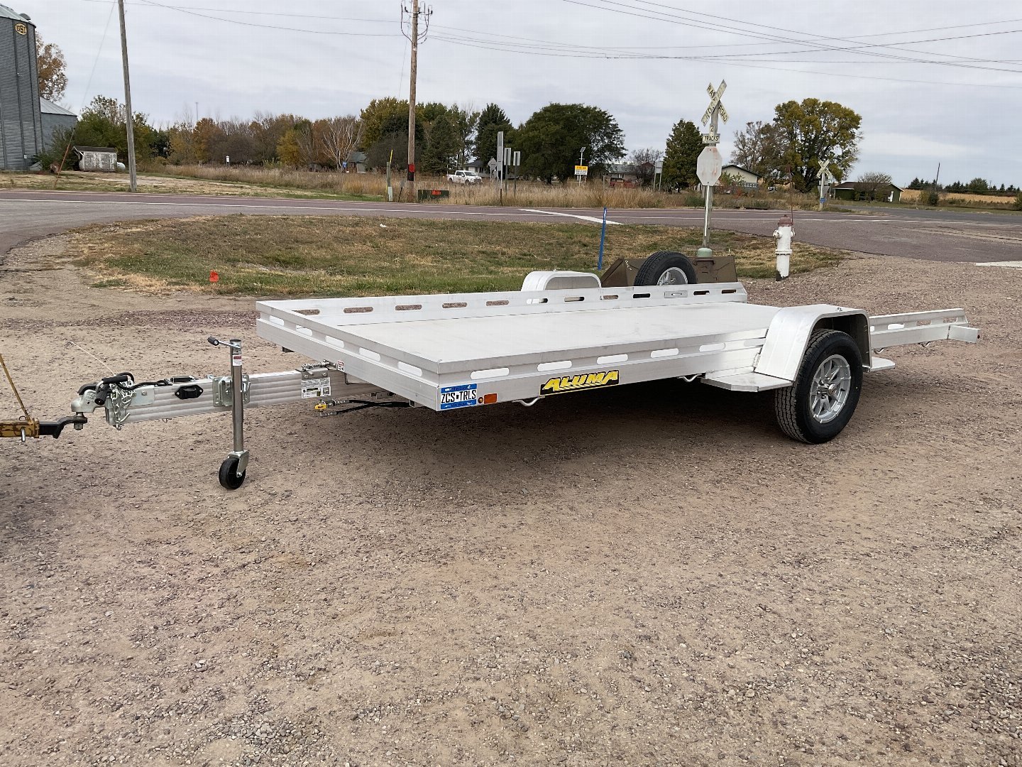 New 2025 Aluma 7815TILT-S-EL Utility Trailer