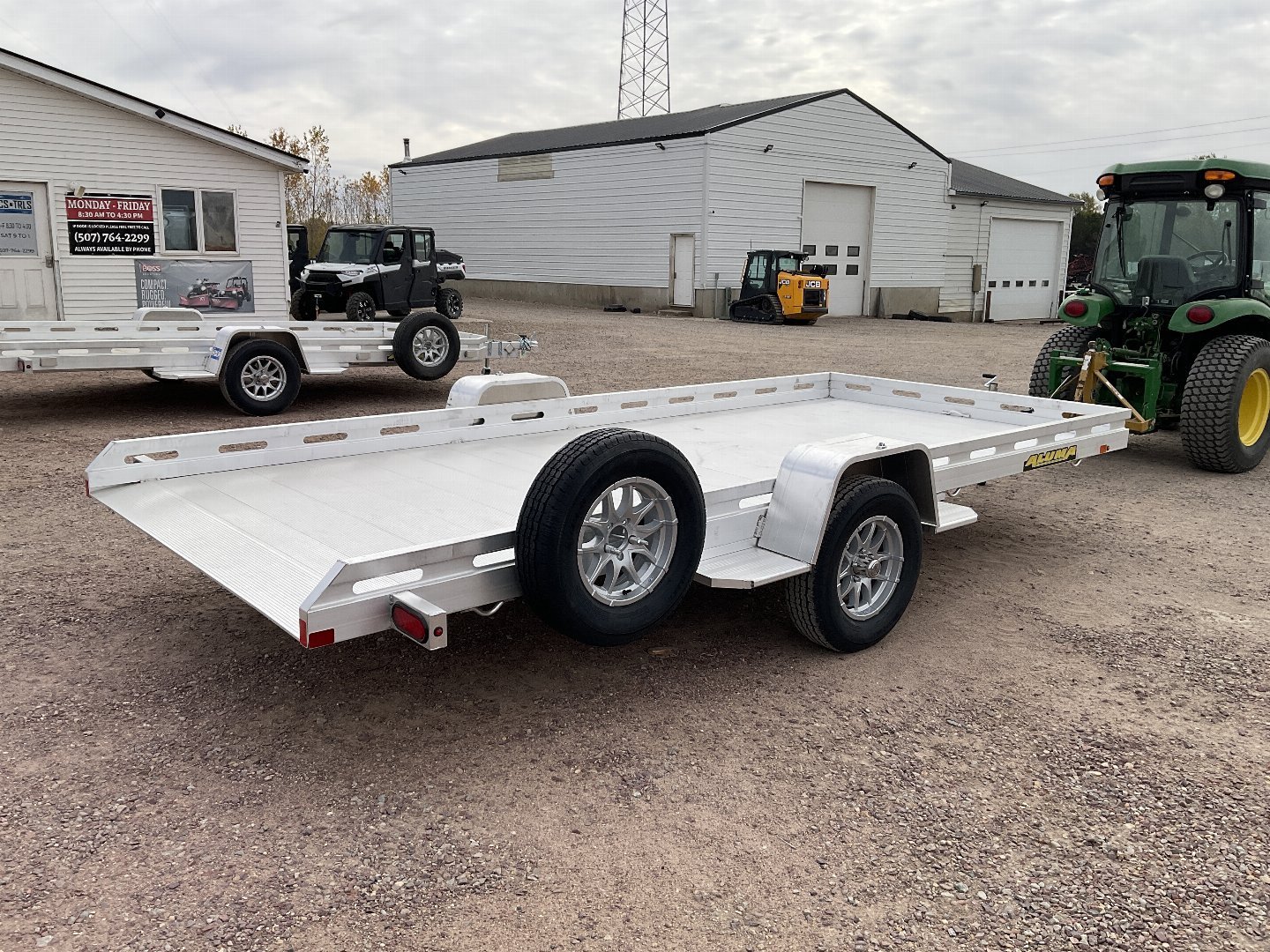 New 2025 Aluma 7815TILT-S-EL Utility Trailer