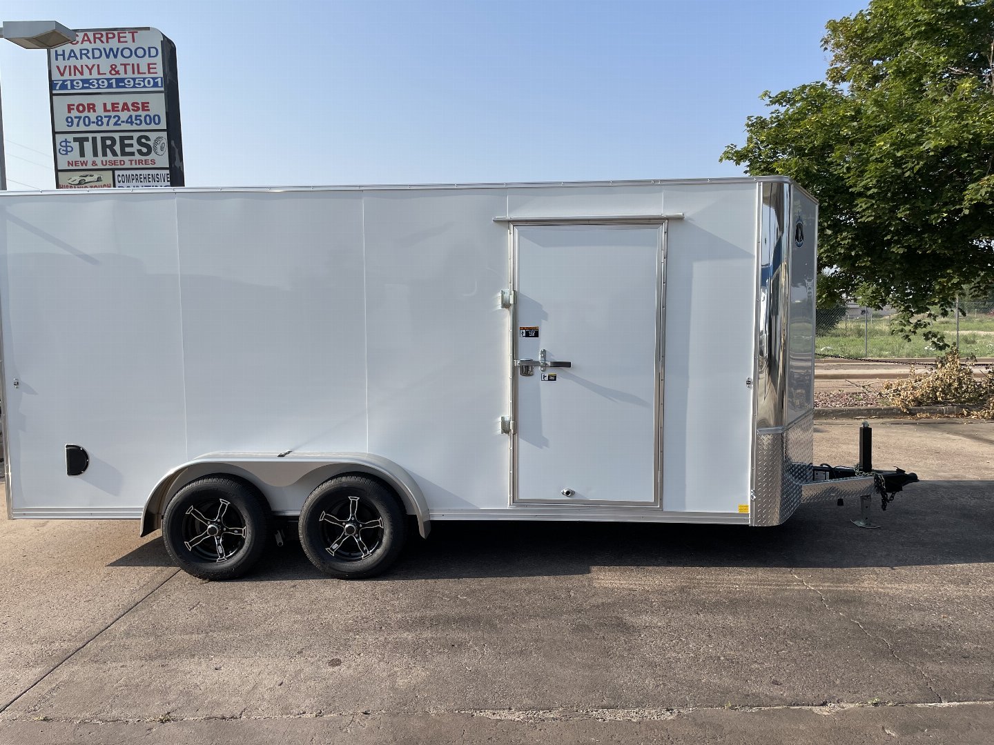 New 2025 R&M MANUFACTURING 7x16+vnose (TAC) Cargo / Enclosed Trailer Colorado Springs Colorado