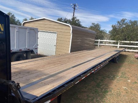 New 2024 BIG TEX TRAILERS 16GN-40 Flatbed Trailer