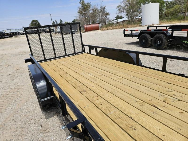 New 2024 Stanley 16' Utility Trailer with Gate