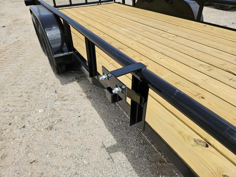 New 2024 Stanley 16' Utility Trailer with Gate