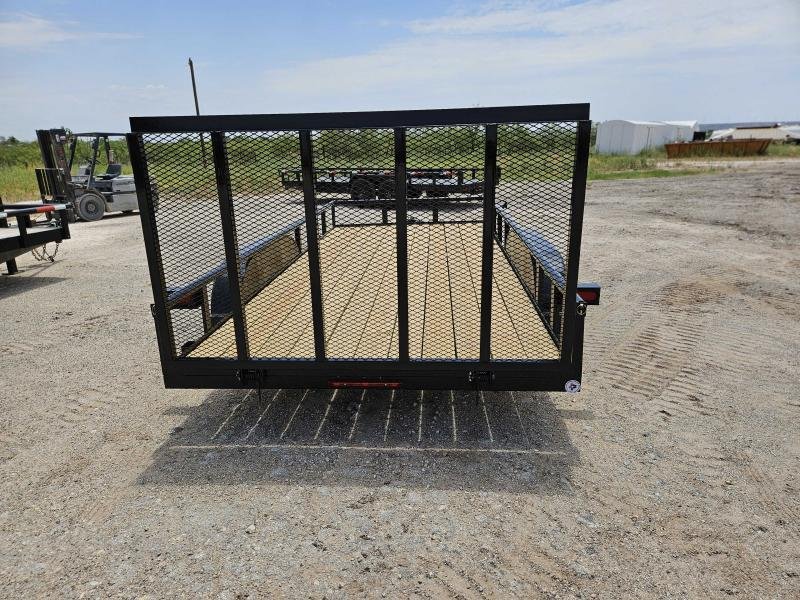 New 2024 Stanley 16' Utility Trailer with Gate