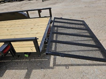 New 2024 Stanley 16' Utility Trailer with Gate