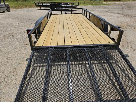 New 2024 Stanley 16' Utility Trailer with Gate