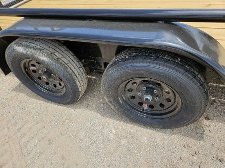 New 2024 Stanley 16' Utility Trailer with Gate