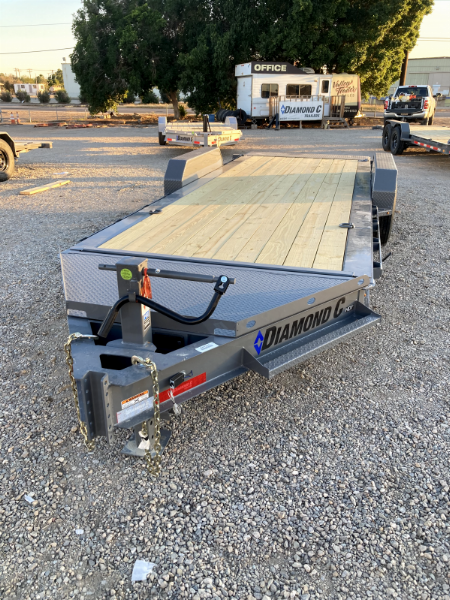 New 2024 DIAMOND C TRAILERS HDT207 HYDRAULICALLY DAMPENED TILT EQUIPMENT TRAILER Tilt Trailer
