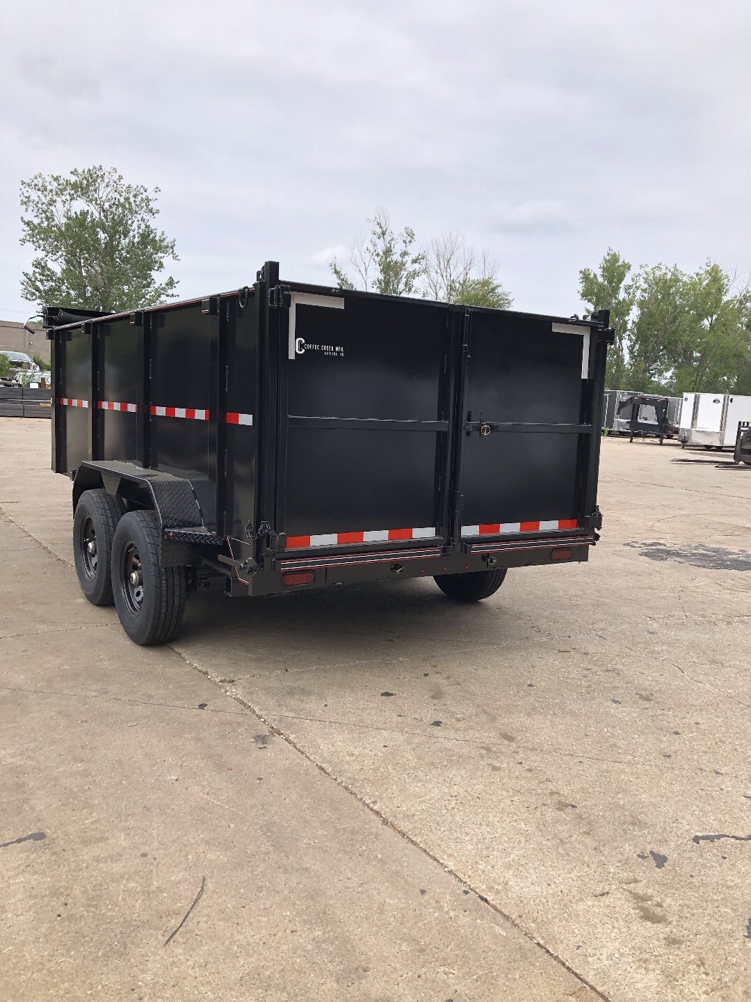 New 2025 Coffee Creek MFG 14' 14k 4ft dump trailer Dump Trailer Omaha