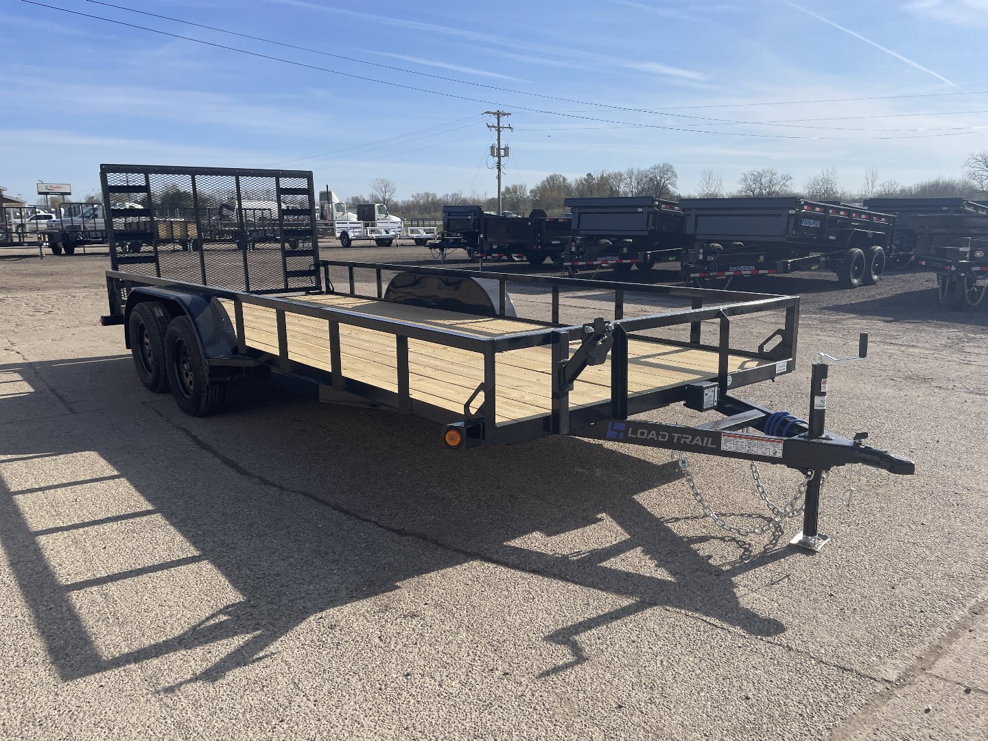 New 2024 LOAD TRAIL 83X18 7k Landscape Trailer Wayland Michigan
