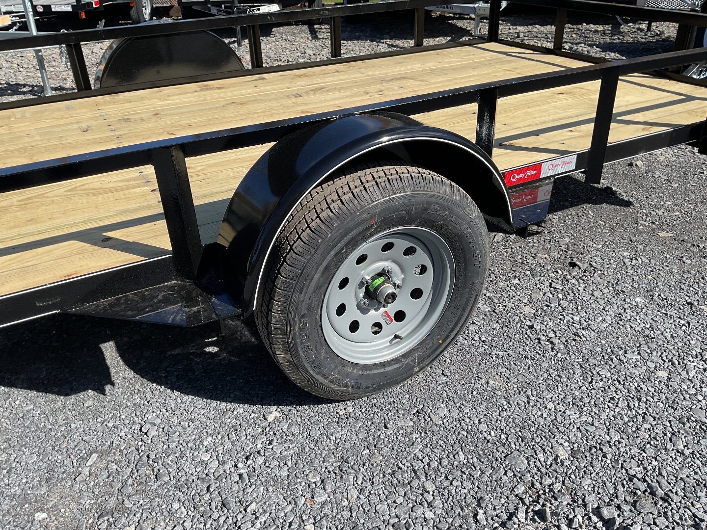 New 2025 Quality Trailers SingleB Utility Trailer 77"x12' 2990