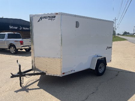 New 2025 Homesteader Trailer 6x10 S/A Intrepid Cargo / Enclosed Trailer